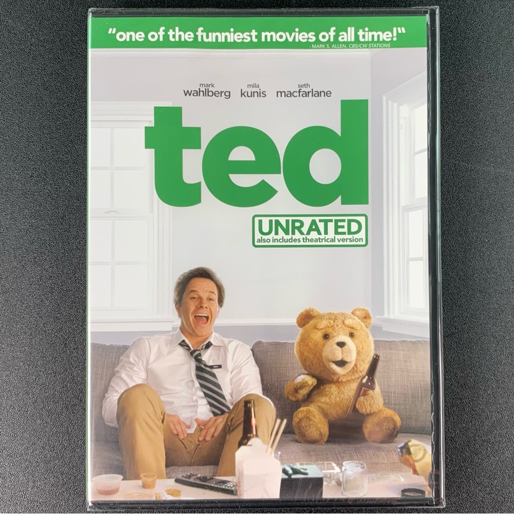 Ted DVD. Unrated.